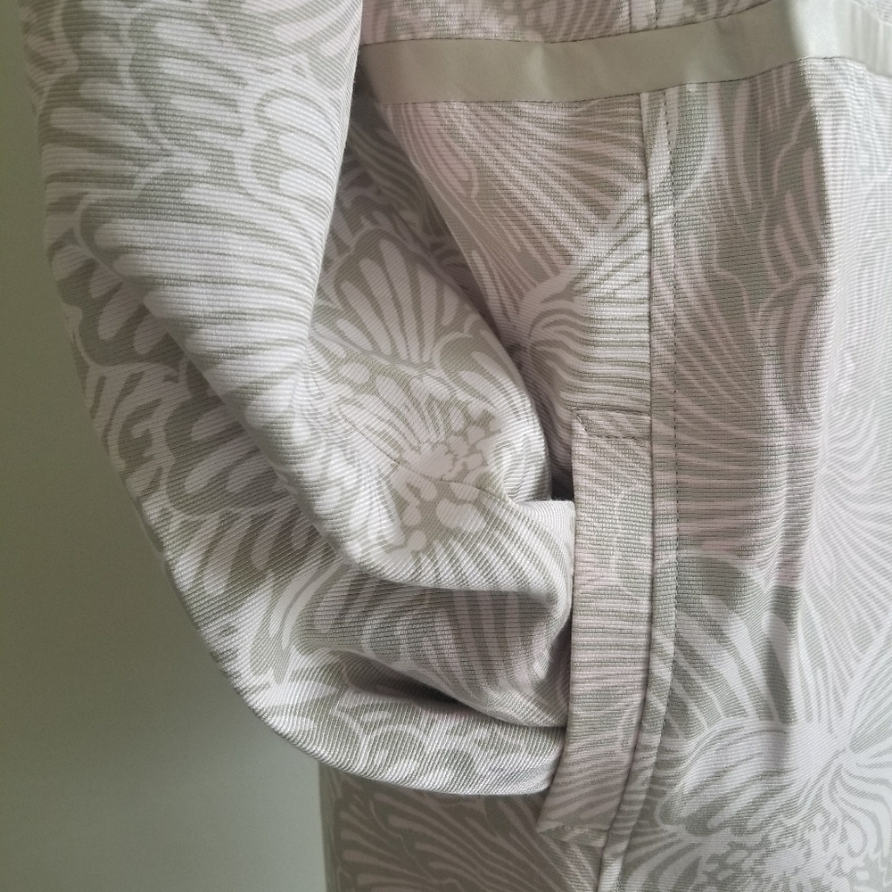 Sigrid olsen mandarian collar jacket in satin - Picture 7 of 13